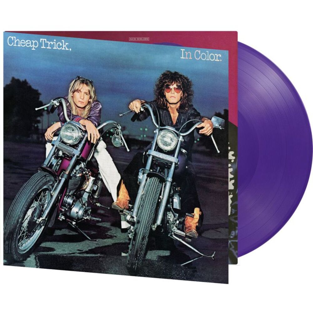 Cheap Trick - In Color - Limited Gatefold 180-Gram Purple Colored Vinyl  LP